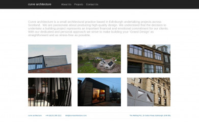 curvearchitecture.com screenshot