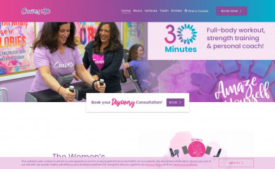 curves.com screenshot
