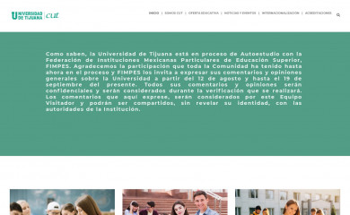 cut.edu.mx screenshot