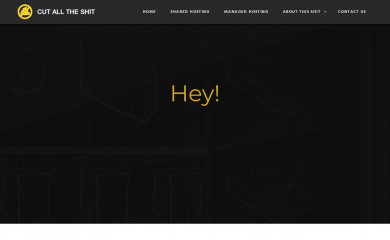 cutalltheshit.com screenshot