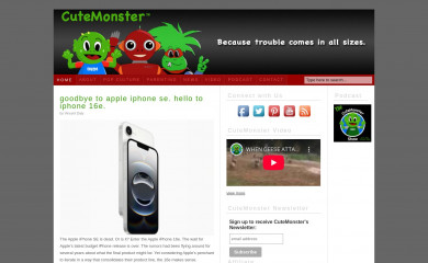 cutemonster.com screenshot