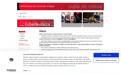 cutiedeviteza.ro screenshot