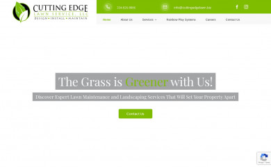 cuttingedgelawn.biz screenshot