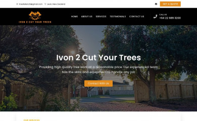 cutyourtrees.co.nz screenshot