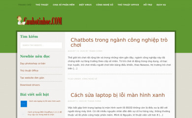 cuuhotinhoc.com screenshot