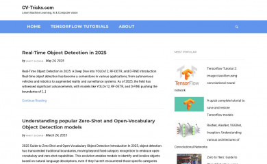 cv-tricks.com screenshot
