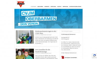 cvjm-oberbarmen.de screenshot