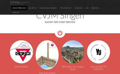 cvjmsingen.de screenshot