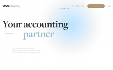 cvwaccounting.com.au screenshot