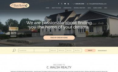 cwalshrealty.com screenshot