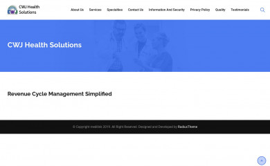 cwjhealth.com screenshot