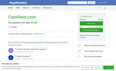 cxosnext.com screenshot