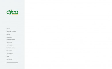 cycafloristeria.com screenshot