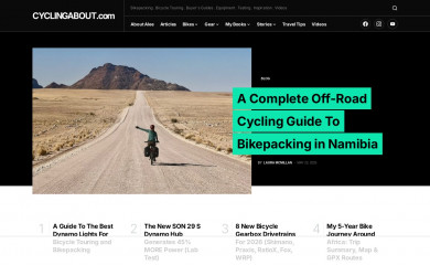 cyclingabout.com screenshot