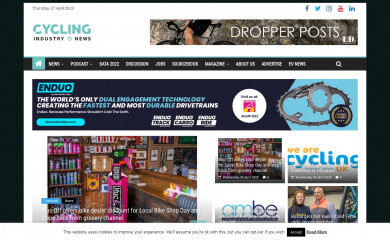 cyclingindustry.news screenshot
