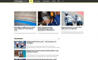 cyclingstory.nl screenshot
