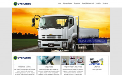 cycparts.cl screenshot