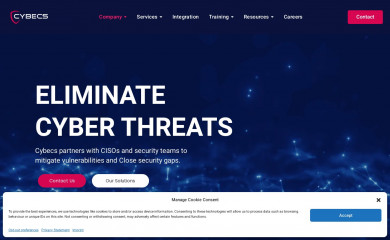 cybecs.com screenshot