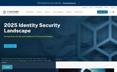 cyberark.com screenshot