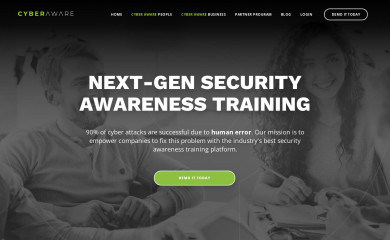 cyberaware.com screenshot