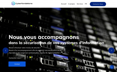 cyberfondations.com screenshot