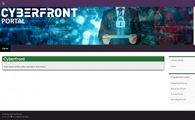 cyberfront.org screenshot