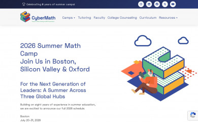cybermath.org screenshot