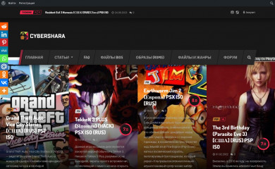 cybershara.ru screenshot