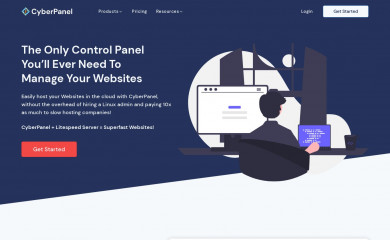 cyberpanel.net screenshot