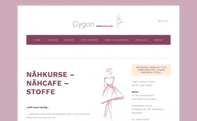 cygon-fashion.de screenshot
