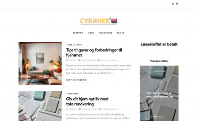 cyranek.dk screenshot