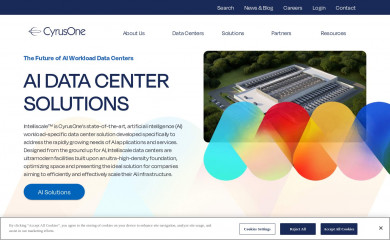 cyrusone.com screenshot