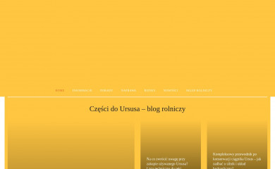 czesci-ursus.pl screenshot