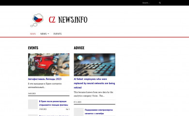 cznews.info screenshot