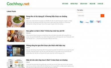 http://cachhay.net screenshot