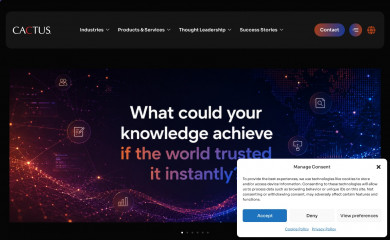 cactusglobal.com screenshot