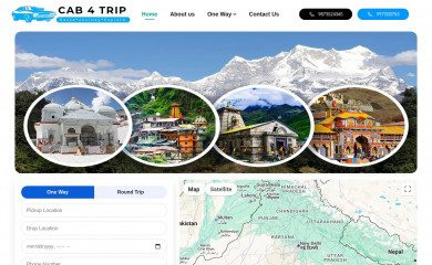 cab4trip.com screenshot