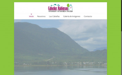 cabanarobinson.cl screenshot