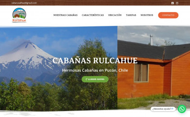 cabañasrucalhue.cl screenshot