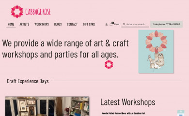 cabbagerose.co.uk screenshot