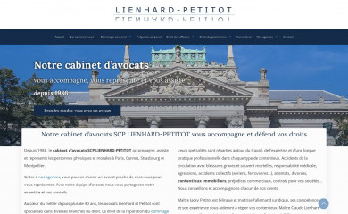 cabinet-lienhard-petitot.fr screenshot