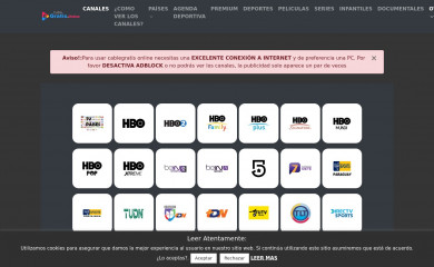 cablegratis.online screenshot