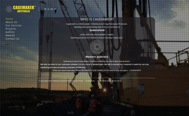 cagemaker.com.au screenshot