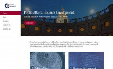 caddoassociates.com screenshot