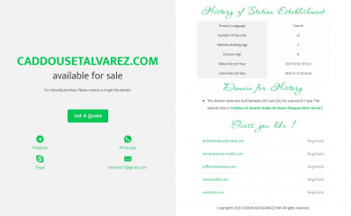 caddousetalvarez.com screenshot