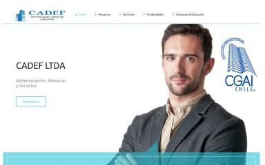 cadef.cl screenshot