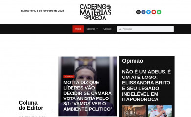cadernodematerias.com screenshot