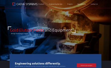 cadiasystems.com screenshot