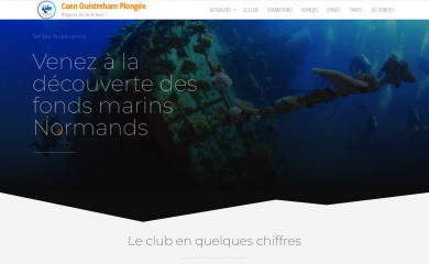 caenplongee.org screenshot