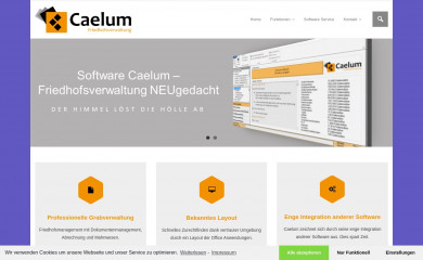 caelum.at screenshot